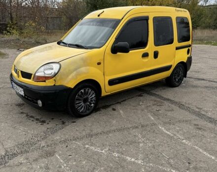 Желтый Рено Кенгу Экспресс, объемом двигателя 1.5 л и пробегом 200 тыс. км за 2402 $, фото 3 на Automoto.ua