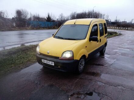 Желтый Рено Кенгу Экспресс, объемом двигателя 1.9 л и пробегом 200 тыс. км за 2200 $, фото 1 на Automoto.ua