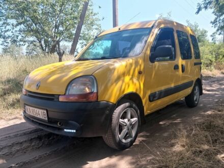 Желтый Рено Кенгу Экспресс, объемом двигателя 1.9 л и пробегом 280 тыс. км за 2950 $, фото 1 на Automoto.ua