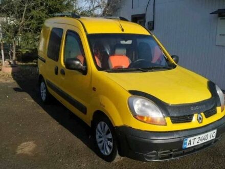 Желтый Рено Кенгу Экспресс, объемом двигателя 1.5 л и пробегом 250 тыс. км за 2600 $, фото 1 на Automoto.ua