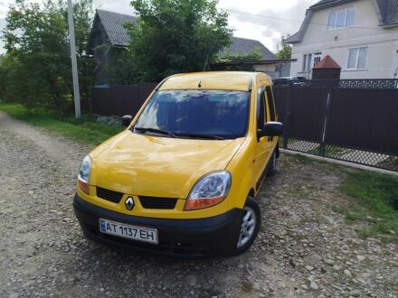 Желтый Рено Кенгу Экспресс, объемом двигателя 1.5 л и пробегом 260 тыс. км за 3600 $, фото 1 на Automoto.ua