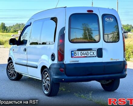 Белый Рено Кенгу, объемом двигателя 1.9 л и пробегом 265 тыс. км за 3000 $, фото 3 на Automoto.ua