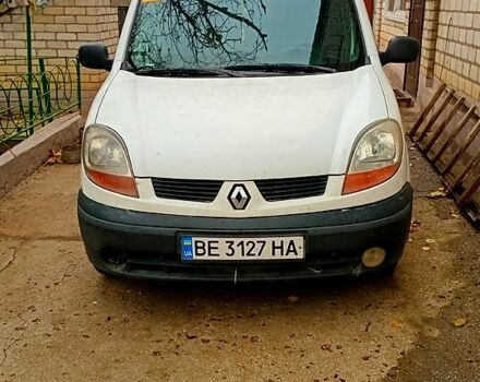 Белый Рено Кенгу, объемом двигателя 1.5 л и пробегом 315 тыс. км за 3200 $, фото 3 на Automoto.ua