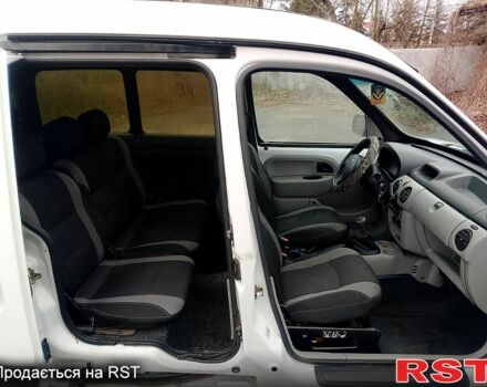 Белый Рено Кенгу, объемом двигателя 1.5 л и пробегом 290 тыс. км за 3300 $, фото 7 на Automoto.ua