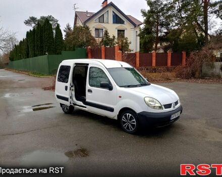 Белый Рено Кенгу, объемом двигателя 1.5 л и пробегом 290 тыс. км за 3300 $, фото 4 на Automoto.ua