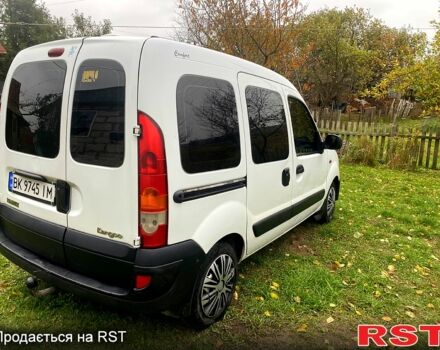 Рено Кєнгу 2005 у Олевске на Automoto.ua Білий Рено Кєнгу, об'ємом двигуна 1.5 л та пробігом 304 тис. км за 3300 $, фото 4 на Automoto.ua