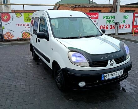 Белый Рено Кенгу, объемом двигателя 1.4 л и пробегом 344 тыс. км за 3999 $, фото 2 на Automoto.ua