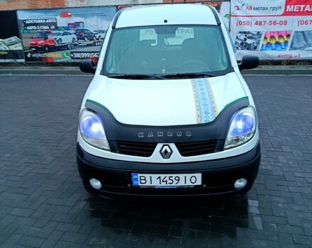 Белый Рено Кенгу, объемом двигателя 1.4 л и пробегом 344 тыс. км за 3999 $, фото 1 на Automoto.ua