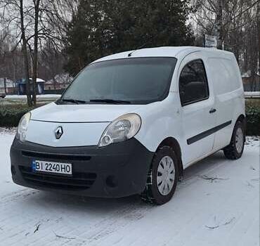 Белый Рено Кенгу, объемом двигателя 1.46 л и пробегом 401 тыс. км за 4500 $, фото 2 на Automoto.ua