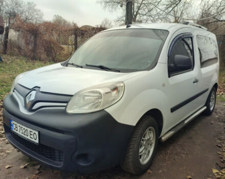 Белый Рено Кенгу, объемом двигателя 1.5 л и пробегом 320 тыс. км за 7400 $, фото 2 на Automoto.ua