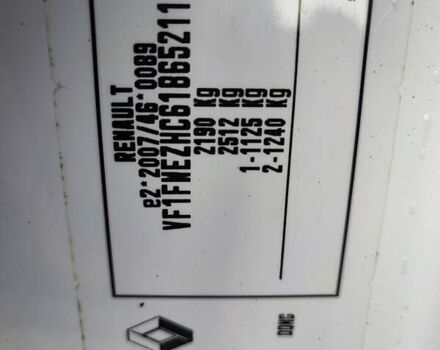 Белый Рено Кенгу, объемом двигателя 0 л и пробегом 60 тыс. км за 11700 $, фото 5 на Automoto.ua