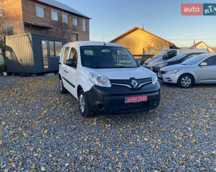 Белый Рено Кенгу, объемом двигателя 1.5 л и пробегом 187 тыс. км за 10499 $, фото 1 на Automoto.ua