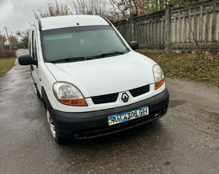 Рено Кенгу 2004 в Люботине на Automoto.ua Белый Рено Кенгу, объемом двигателя 1.9 л и пробегом 350 тыс. км за 1900 $, фото 2 на Automoto.ua