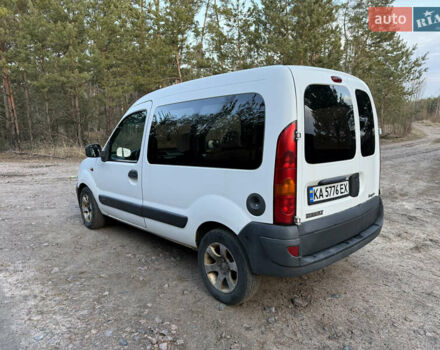 Белый Рено Кенгу, объемом двигателя 1.5 л и пробегом 300 тыс. км за 3700 $, фото 5 на Automoto.ua