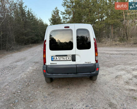 Белый Рено Кенгу, объемом двигателя 1.5 л и пробегом 300 тыс. км за 3700 $, фото 6 на Automoto.ua