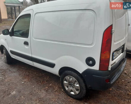 Белый Рено Кенгу, объемом двигателя 1.39 л и пробегом 205 тыс. км за 3200 $, фото 3 на Automoto.ua