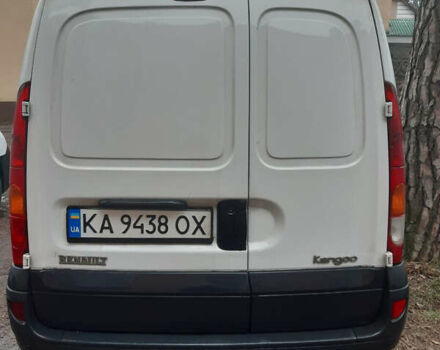 Белый Рено Кенгу, объемом двигателя 1.39 л и пробегом 205 тыс. км за 3200 $, фото 1 на Automoto.ua