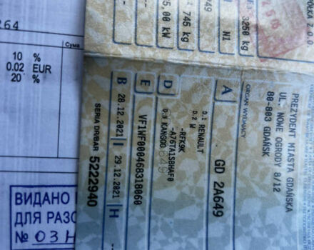 Белый Рено Кенгу, объемом двигателя 0 л и пробегом 153 тыс. км за 11700 $, фото 23 на Automoto.ua