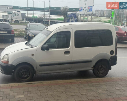 Белый Рено Кенгу, объемом двигателя 1.39 л и пробегом 300 тыс. км за 1700 $, фото 2 на Automoto.ua