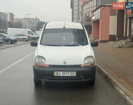 Белый Рено Кенгу, объемом двигателя 1.39 л и пробегом 300 тыс. км за 1700 $, фото 5 на Automoto.ua
