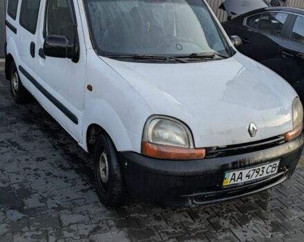 Белый Рено Кенгу, объемом двигателя 1.9 л и пробегом 290 тыс. км за 1499 $, фото 2 на Automoto.ua