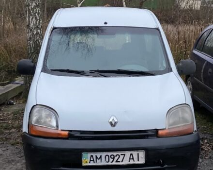 Белый Рено Кенгу, объемом двигателя 1.9 л и пробегом 250 тыс. км за 1000 $, фото 1 на Automoto.ua