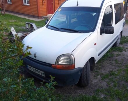 Белый Рено Кенгу, объемом двигателя 1.9 л и пробегом 293 тыс. км за 2800 $, фото 1 на Automoto.ua