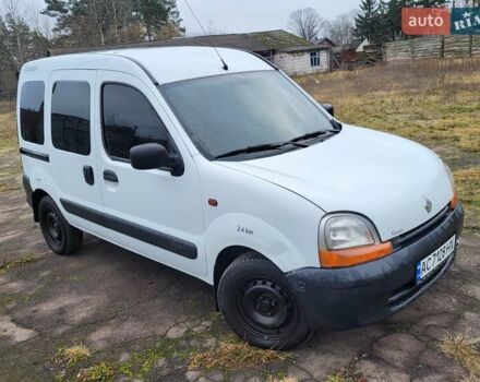 Белый Рено Кенгу, объемом двигателя 1.87 л и пробегом 215 тыс. км за 2950 $, фото 2 на Automoto.ua