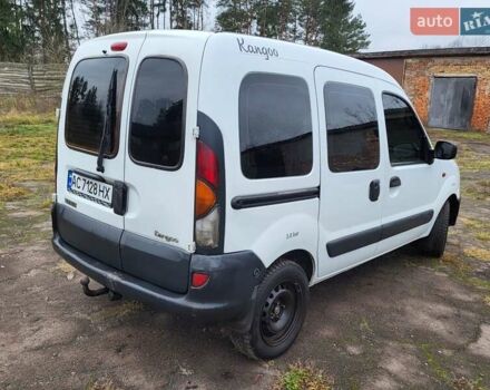 Белый Рено Кенгу, объемом двигателя 1.87 л и пробегом 215 тыс. км за 2950 $, фото 6 на Automoto.ua
