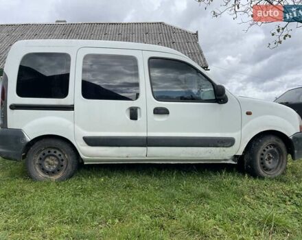 Рено Кенгу 2002 в Долине на Automoto.ua Белый Рено Кенгу, объемом двигателя 1.5 л и пробегом 250 тыс. км за 1600 $, фото 3 на Automoto.ua