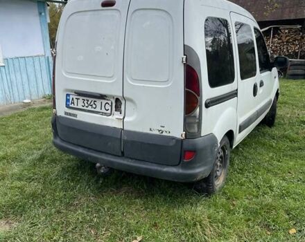 Рено Кенгу 2002 в Долине на Automoto.ua Белый Рено Кенгу, объемом двигателя 1.5 л и пробегом 250 тыс. км за 1600 $, фото 1 на Automoto.ua