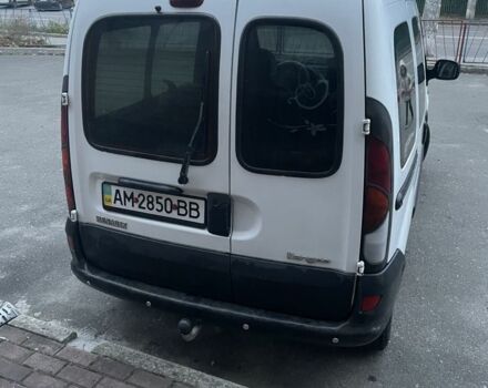 Белый Рено Кенгу, объемом двигателя 1.1 л и пробегом 170 тыс. км за 3300 $, фото 4 на Automoto.ua