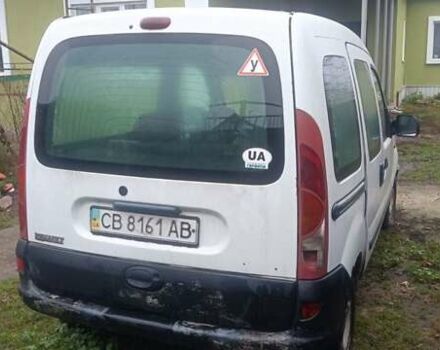 Белый Рено Кенгу, объемом двигателя 1.9 л и пробегом 288 тыс. км за 2000 $, фото 3 на Automoto.ua