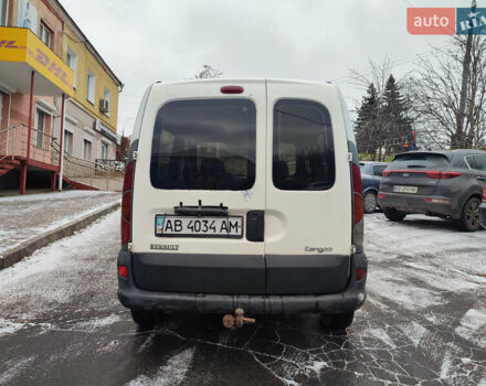 Белый Рено Кенгу, объемом двигателя 1.9 л и пробегом 221 тыс. км за 1700 $, фото 4 на Automoto.ua