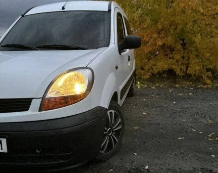 Рено Кенгу 2003 в Решетиловке на Automoto.ua Белый Рено Кенгу, объемом двигателя 1.5 л и пробегом 181 тыс. км за 4500 $, фото 4 на Automoto.ua