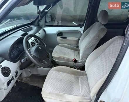 Белый Рено Кенгу, объемом двигателя 1.46 л и пробегом 300 тыс. км за 2150 $, фото 7 на Automoto.ua