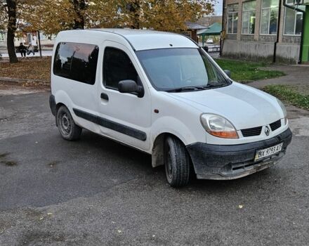 Белый Рено Кенгу, объемом двигателя 1.5 л и пробегом 300 тыс. км за 1600 $, фото 1 на Automoto.ua