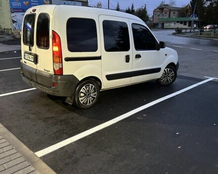 Рено Кенгу 2003 в Решетиловке на Automoto.ua Белый Рено Кенгу, объемом двигателя 1.5 л и пробегом 181 тыс. км за 4500 $, фото 2 на Automoto.ua