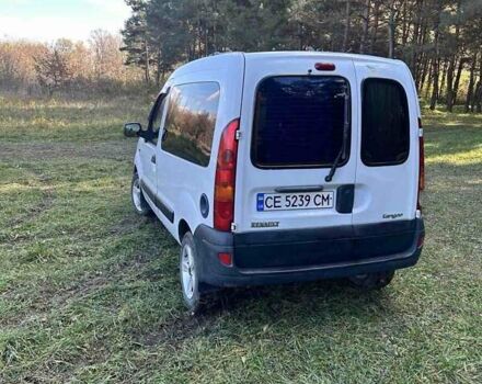 Рено Кєнгу 2003 у Чернівцях на Automoto.ua Білий Рено Кєнгу, об'ємом двигуна 1.5 л та пробігом 316 тис. км за 3400 $, фото 2 на Automoto.ua