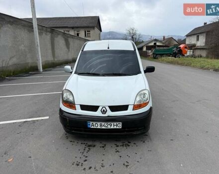 Белый Рено Кенгу, объемом двигателя 1.46 л и пробегом 300 тыс. км за 2150 $, фото 6 на Automoto.ua