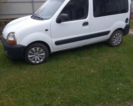 Белый Рено Кенгу, объемом двигателя 1.5 л и пробегом 245 тыс. км за 3700 $, фото 1 на Automoto.ua