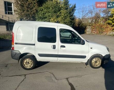 Белый Рено Кенгу, объемом двигателя 1.46 л и пробегом 490 тыс. км за 2499 $, фото 4 на Automoto.ua