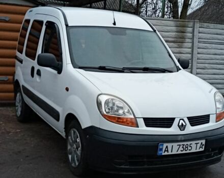 Белый Рено Кенгу, объемом двигателя 1.5 л и пробегом 196 тыс. км за 3100 $, фото 3 на Automoto.ua