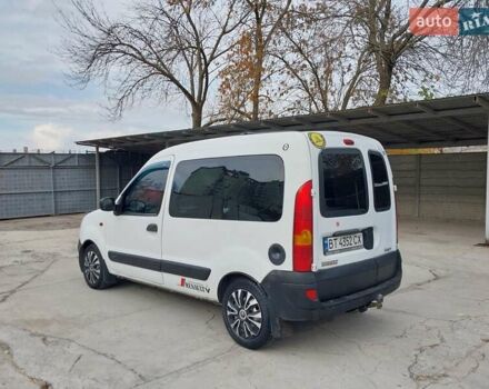 Белый Рено Кенгу, объемом двигателя 1.46 л и пробегом 218 тыс. км за 4000 $, фото 4 на Automoto.ua