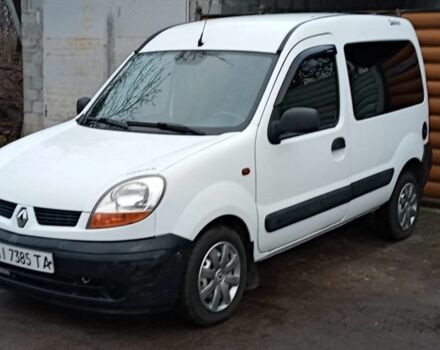 Белый Рено Кенгу, объемом двигателя 1.5 л и пробегом 196 тыс. км за 3100 $, фото 1 на Automoto.ua