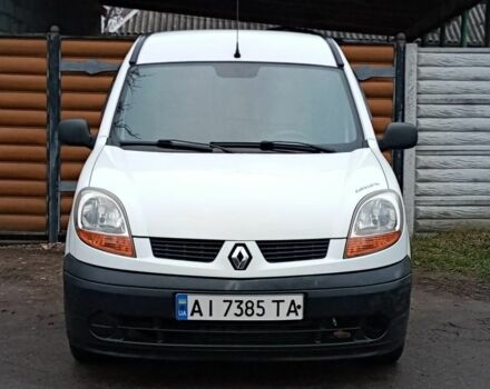 Белый Рено Кенгу, объемом двигателя 1.5 л и пробегом 196 тыс. км за 3100 $, фото 2 на Automoto.ua