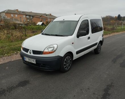 Белый Рено Кенгу, объемом двигателя 1.5 л и пробегом 335 тыс. км за 3650 $, фото 1 на Automoto.ua