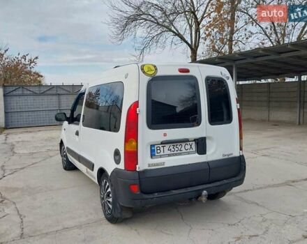 Белый Рено Кенгу, объемом двигателя 1.46 л и пробегом 218 тыс. км за 4000 $, фото 5 на Automoto.ua