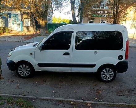 Белый Рено Кенгу, объемом двигателя 1.5 л и пробегом 385 тыс. км за 2600 $, фото 3 на Automoto.ua