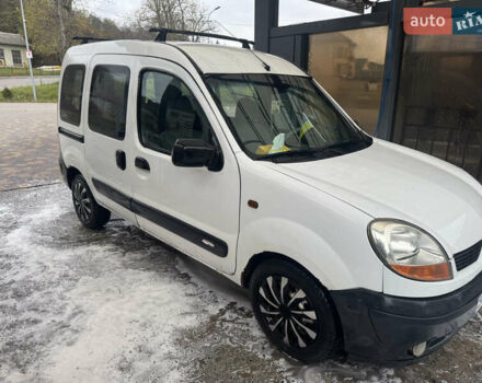 Белый Рено Кенгу, объемом двигателя 1.5 л и пробегом 50 тыс. км за 2700 $, фото 1 на Automoto.ua